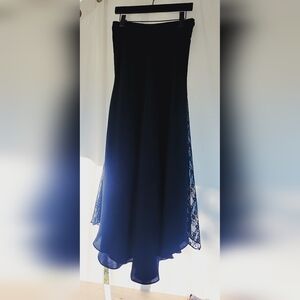 NWOT Free People satin maxi skirt